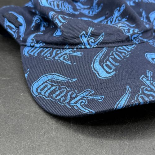 Lacoste Men's Baseball Hat Graphic Croc All Over Print Navy Blue One Size - NWT - Picture 2 of 17