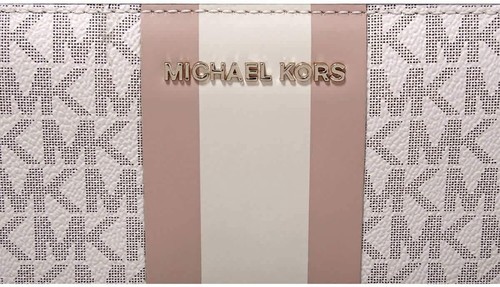 Michael Kors Jet Set Travel Continental Vanilla/Soft Pink One Size 32T9GF6T3B-17 - Bild 4 von 4