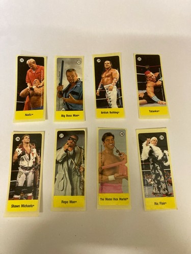 WWF Titan Sports 1992 Dunkin Bubblegum Wrestling Stickers Series 1 Pick Your Own - Picture 26 of 51