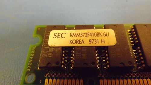 (1PC) KMM372F410BK-6U SAMSUNG 4MX72 EDO DRAM MODULE, 60ns, DMA168 - Picture 4 of 8