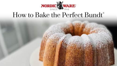 Nordic Ware 92877 - sartén Bundt de cristal cortado Bundt® - envío al Reino Unido - Vídeo 1 de 1