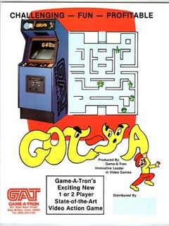 Got - Ya Video Arcade Game FLYER Vintage 1981 Retro Maze Classic 8.5" x 11"