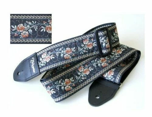 TAKAMINE Japão Correia de Baixo para Guitarra Japonesa TGS-6 BL Preta para Acústico Elétrico - Imagem 2 de 2