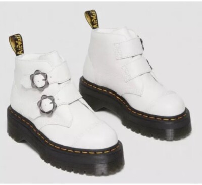 B*a様 最終値下げ⭐︎ Dr. Martens Devon Flower UK DR MARTENS Devon Boots Flower Black New | eBay UK