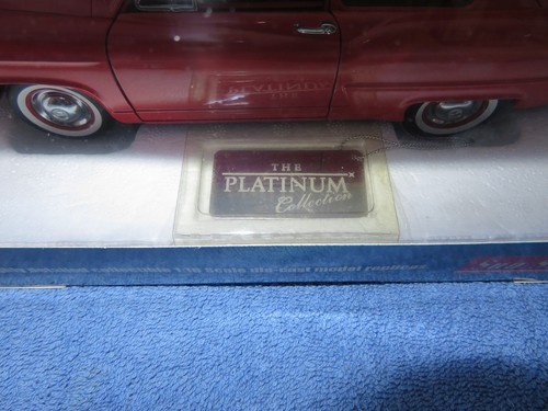1951 KAISER HENRY J CORAL 1:18 PLATINUM SUN STAR OPENING HOOD & DOORS HQ ITEM - Picture 5 of 8