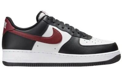 NIKE AIR FORCE 1 '07 DAMEN JUNGEN MÄDCHEN SCHUHE LOW SCHWARZ WEISS