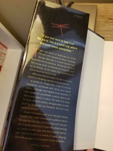 The Society of S by Susan Hubbard 2007 TRUE 1st Edition 1st Printing HB DJ VGC!! - Picture 6 of 10