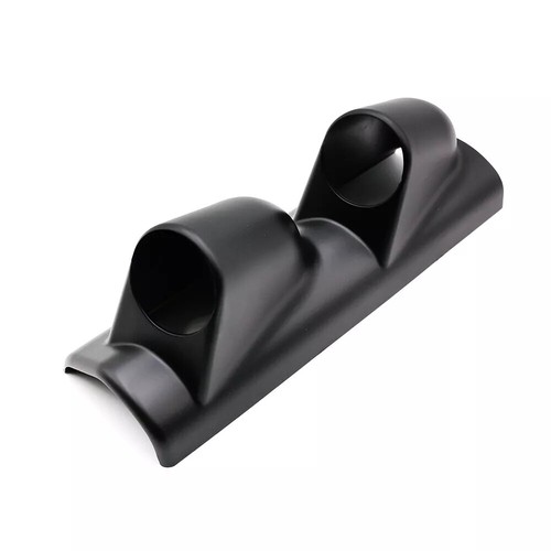 Universal 2"52mm Car Bracket Pillar Meter Dual Hole Gauge Pod Mount Holder Black - Picture 9 of 9