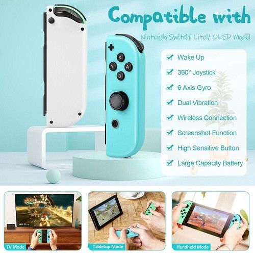 For Nintendo Switch Joy Con Controller Left & Right Wireless Pair Gamepad Joypad - Picture 8 of 13