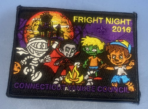 Deer Lake Fright Night 2016 CT Yankee Council Aufnäher