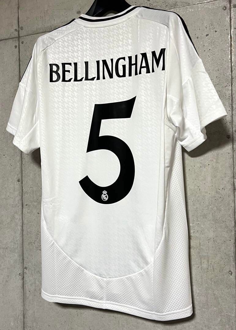 *様 Real Madrid Bellingham 5 シャツ 2023-24 Real Madrid Home Shirt Bellingham #5
