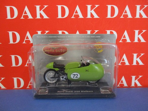 Die cast 1/24 Modellino Moto Guzzi 350 Bialbero N72 by Starline - Foto 4 di 4