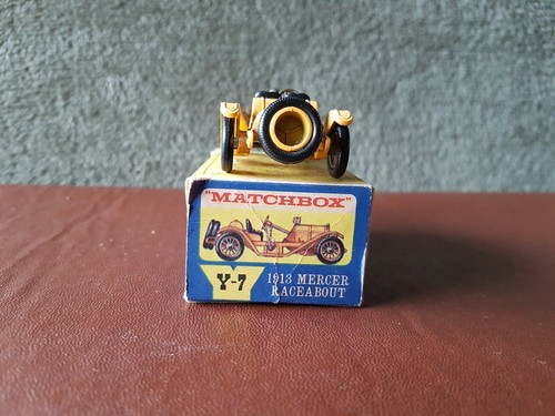 Matchbox "Modelli di un tempo" Y-7 1913 Mercer Raceabout con scatola originale. - Foto 3 di 6