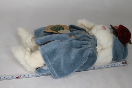 Vintage Boyd's Bear Hase Vanessa D. Lapinne Plüschtier Archiv Sammlung 11 Zoll - Bild 11 von 12