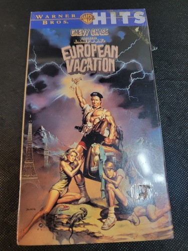 NATIONAL LAMPOONS EUROPEAN VACATION  (1985)    SEALED VHS TAPE  CHEVY CHASE - Picture 1 of 16