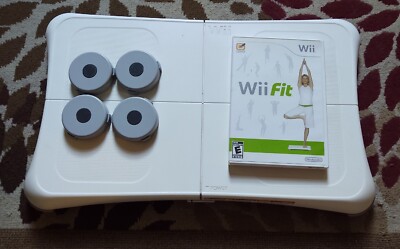 Nintendo Wii Fit Game With Balance Board 760575233301| eBay