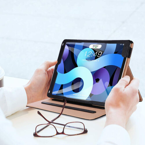 PU Leather Magnetic Stand Case Smart Flip For iPad 10.2" 10.9" 9.7" 10.5 Pro Air - Picture 2 of 7