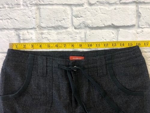 Sundance Damen Cargo Freizeit Wollmischung Hose Größe 8 grau - Bild 8 von 12