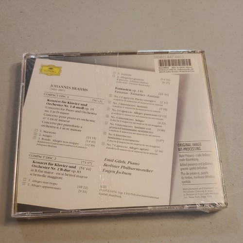 Brahms: Die Klavierkonzerte Fantasien Op. 116 CD (2 Disc) Deutsche Grammophon - Picture 7 of 12