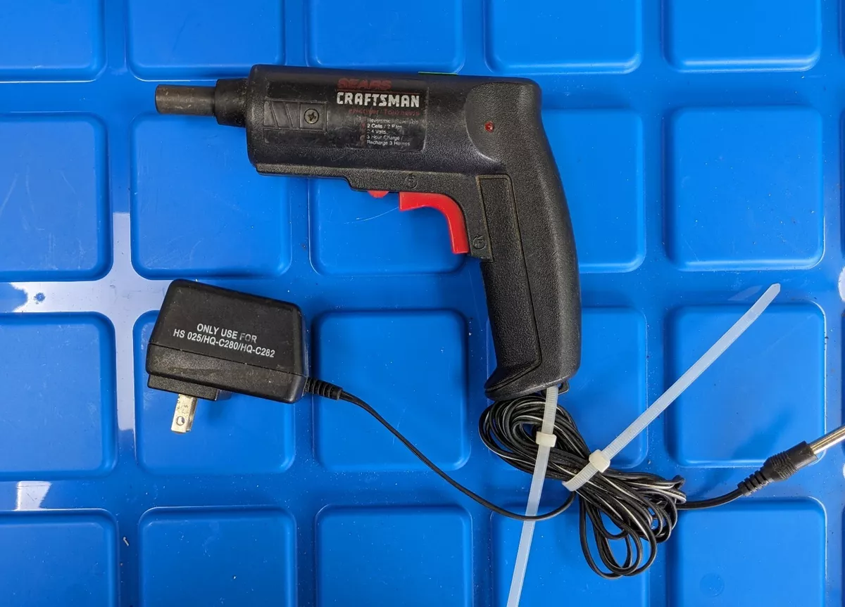 Craftsman Cordless Rechargeable Screwdriver Model 315.223100 eBay