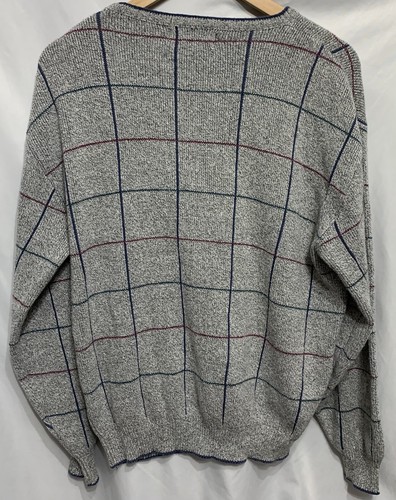 Maglione pullover golf medio uomo grigio finestra David Taylor logo club/t-shirt - Foto 2 di 7