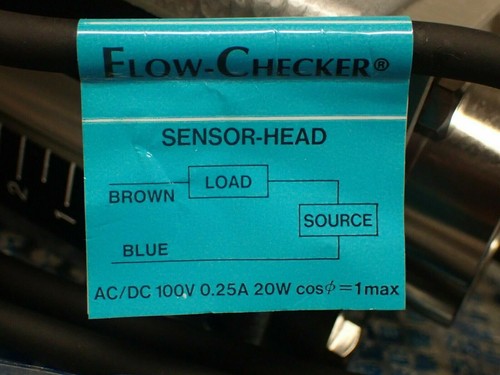 Tokyo Flow Meter FC-S65K-TUR Flow Checker AC/DC 100V 0.25A New Old Stock - Picture 5 of 12
