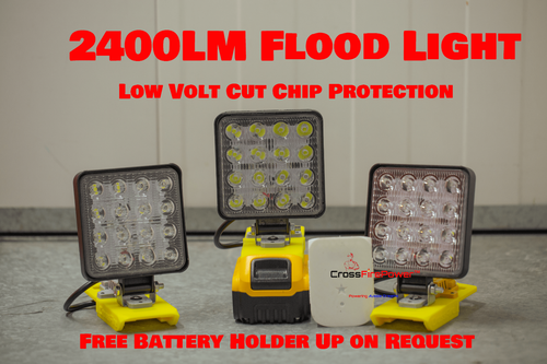DeWalt 18v LED Work Light Torch Flood Light Spotlight Campaign LED 18v 20v Light - Picture 12 of 12