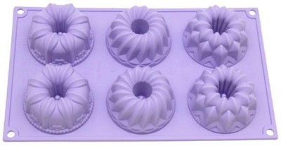 Variety Guglhupf Silicone Baking Mold Cake Round