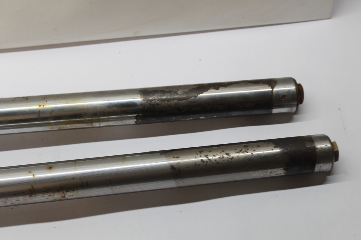 1975 KAWASAKI KZ400D KZ 400 D FRONT FORKS SHOCK SUSPENSION