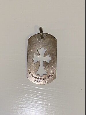 Cross Tag with Cut Out Pendant Sterling Silver, Pendant Only Cross Tag with Cut Out Pendant Sterling Silver, Pendant Only