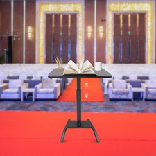 25.5'' Angle Height Adjustable Rolling Laptop Desk Notebook Table Stand Lectures