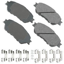 Frt Ceramic Brake Pads  Akebono  ACT906C