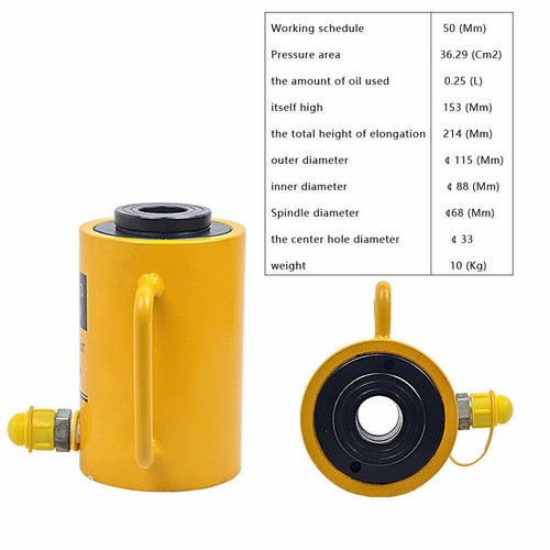 Hollow Hydraulic Jack Cylinder RCH-3050 30T with Automatic Shrinkage Function AU - Picture 4 of 18