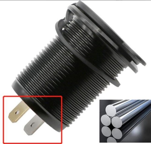 Dual PD 3.0 USB & QC Type-C Fast Car Charger Socket Adapter Power Outlet 12v - Picture 2 of 3