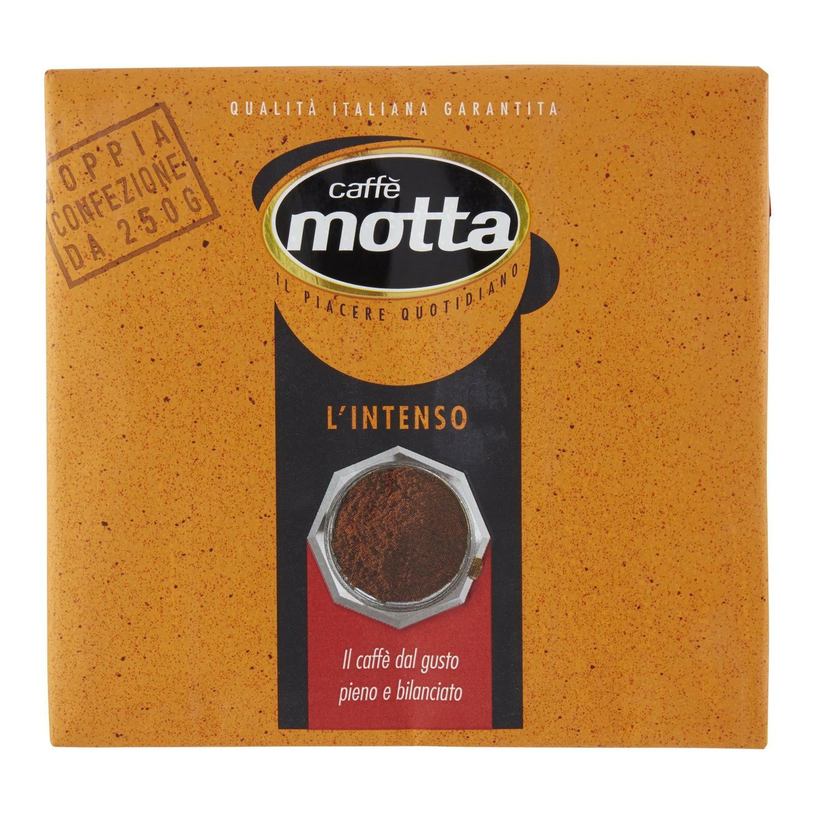 CAFFE MACINATO CAFFE' MOTTA AROMA INTENSO ESPRESSO 2 X 250 GR GUSTO PIENO