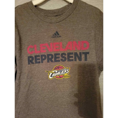 Kids Adidas Cleveland Cavaliers "Cleveland Represents" T Shirt YL 14/16 - Picture 3 of 7