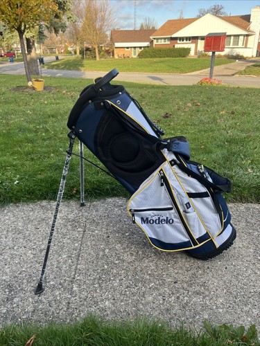 NEW ~ DIS/VET Modelo Mexico Cerveza Beer Golf Bag Stand Carry Lightweight NWT