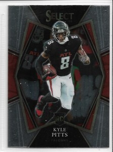 2021 Panini Select Kyle Pitts Premier Base RC Card # 146