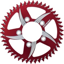 VORTEX 2009-2011 ER-6N Kawasaki REAR CAT5 SPROCKET ALUMINUM 46T-520 RED KAW 452A
