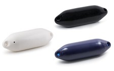 Fender Bootsfender Boot Schwarz Blau Weiß Langfender Prallschutz Rammschutz