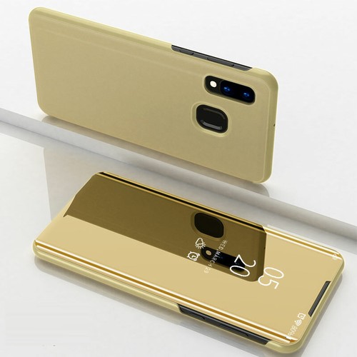 Clear View Flip Case für Samsung Galaxy A40 Spiegel Handyhülle Cover Handytasche - Bild 8 von 35