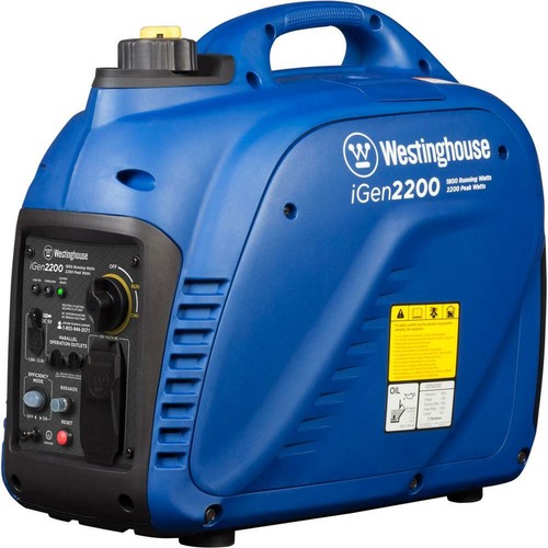 Westinghouse iGen2200 2200-W Super Quiet Portable Gas Powered Inverter Generator - Picture 7 of 8