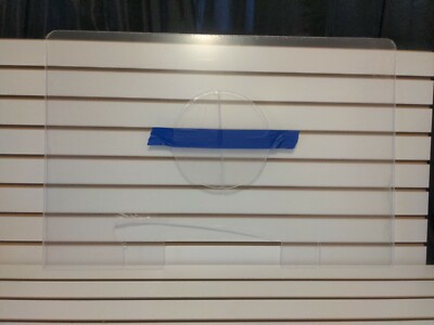Sneeze Guard W/ Free Standing Brackets 36'' X 24''