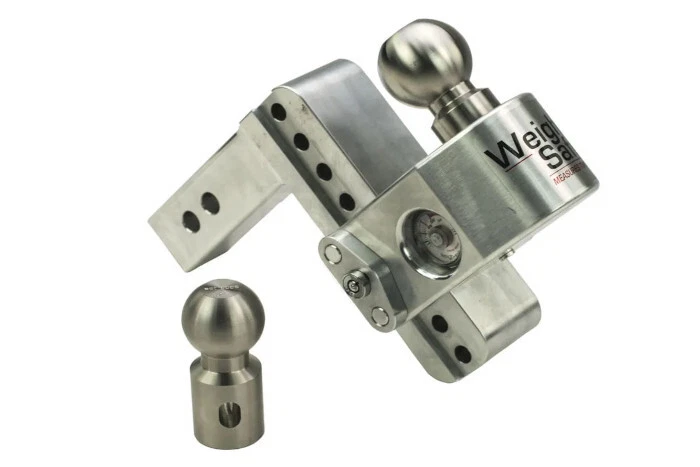 Weigh Safe Drop Hitch w/Tongue Weight Scale For 6″ Drop Length 2″ Shaft Size - Изображение 3 из 4