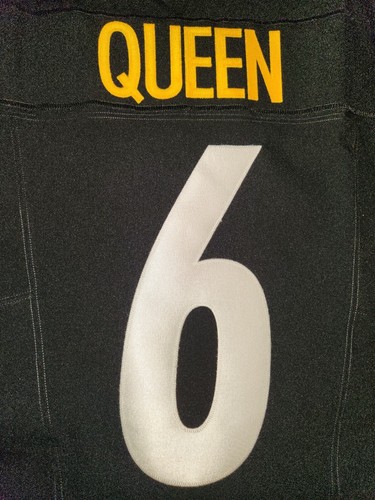 PATRICK QUEEN #6 Steelers HOME Nike Vapor Elite FUSE Football Jersey sz 52 NWT - Picture 19 of 21