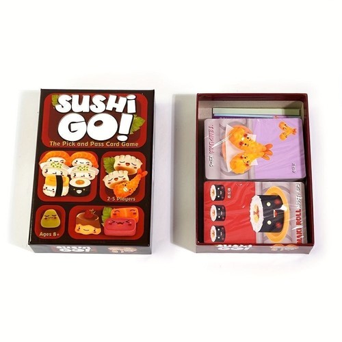 Familien treffen Sushi Go Kartenspiel Sushi Brettspiel Partys piel - Bild 9 von 15