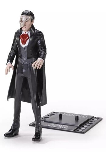UNIVERSAL MONSTERS BENDYFIG PHANTOM DER OPER VINYL FIGUR EDEL BRANDNEU - Bild 4 von 5
