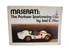 MASERATI THE POSTWAR SPORTSRACING CARS BY JOEL E FINN
