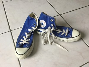 converse bleu 35