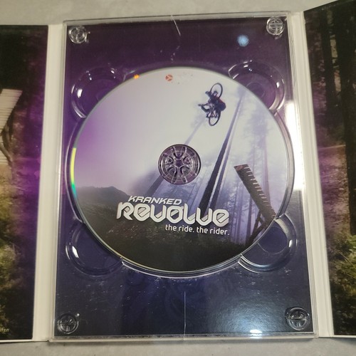 Kranked-REVOLVE the ride the rider radical films DVD mountain biking sports - Picture 3 of 5